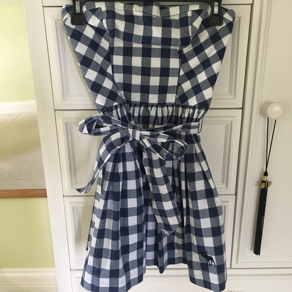 Abercrombie casual strapless dress size S